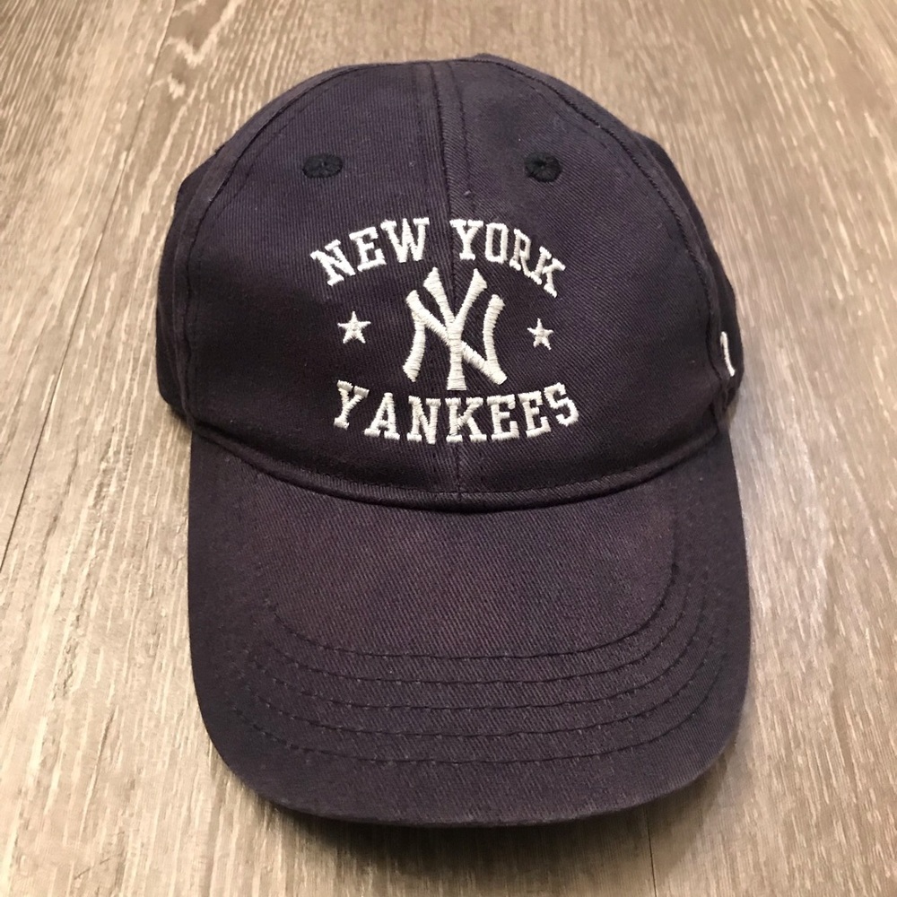 New York Yankees 47 Brand‎ MLB Clean Up Hat Newborn OSFA​